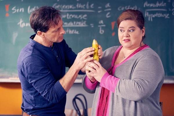Der Lehrer - Magen-Darm muss man wollen - Z filmu - Hendrik Duryn, Nadine Wrietz