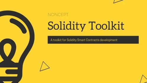 GitHub - noncept/solidity-toolkit: A toolkit for Solidity Smart Contracts development.