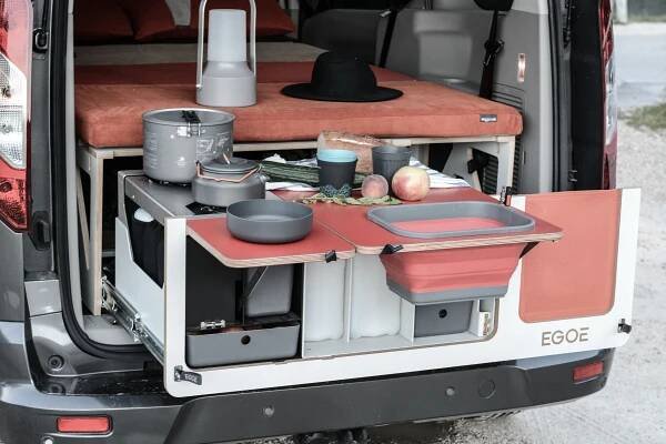 Nestbox Hiker | Minivan camper conversion, Suv camper, Minivan camping
