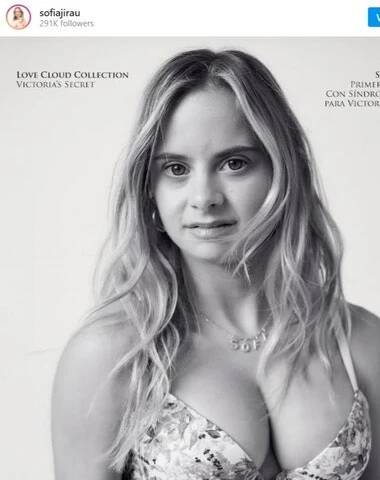 Modelka s Downovým syndromem v nejnovější kampani Victoria's Secret
