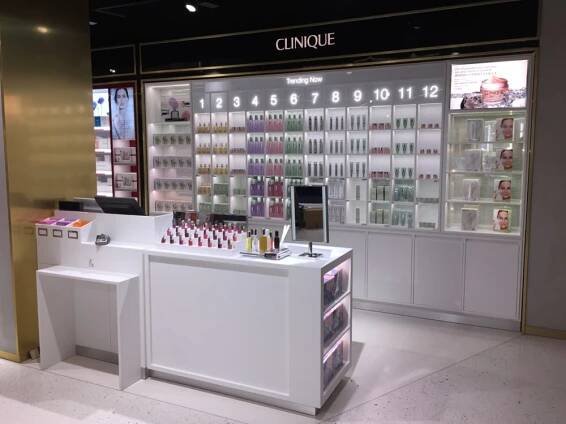 Clinique Stand Galeries Lafayette ZI Paris