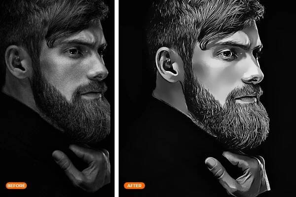 Cartoonize Photoshop Action