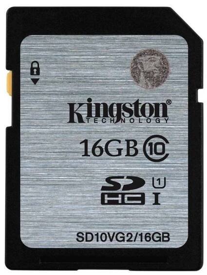 Paměťová karta Kingston SDHC 16GB