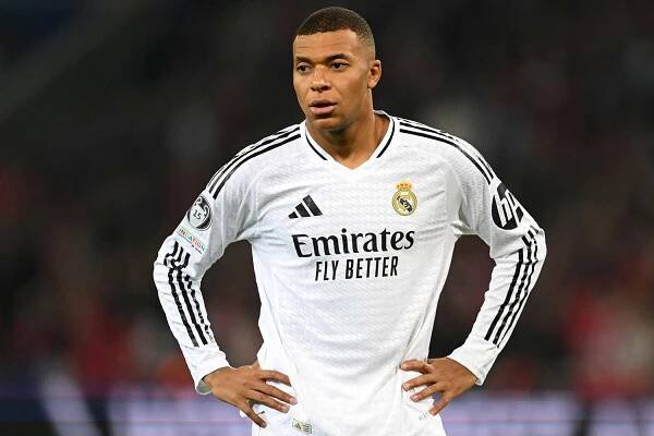 Kylian Mbappe of Real Madrid