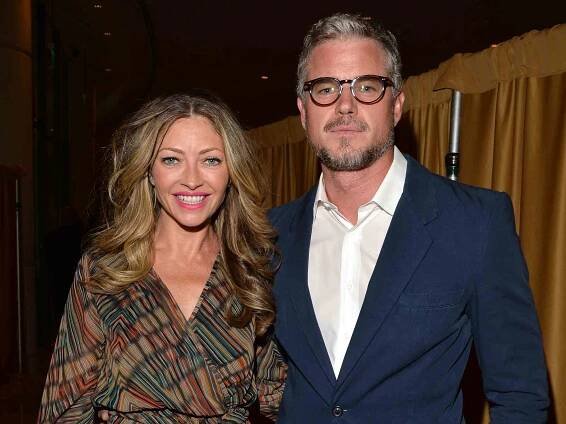 Rebecca Gayheart (L) and Eric Dane attends the 25th Annual GLAAD Media Awards at The Beverly Hilton Hotel on April 12, 2014 in Los Angeles, California