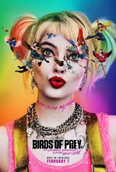Margot Robbie's Harley Quinn is seeing stars in new Birds of Prey poster