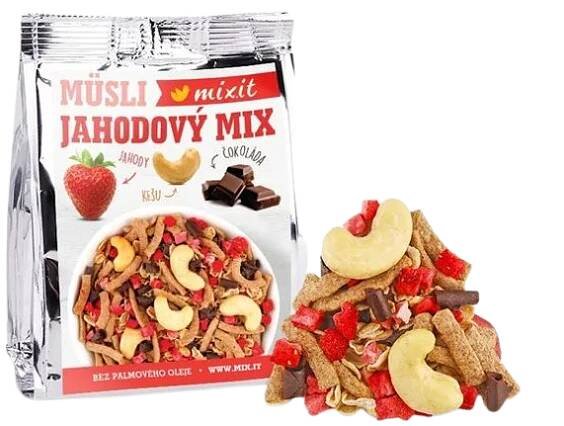 Mixit Jahodový mix do kapsy 5x 60 g