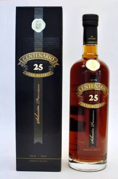 Ron Centenario Gran Reserva Sistema Solera Rum 25y 40% 0,7 l (tuba)