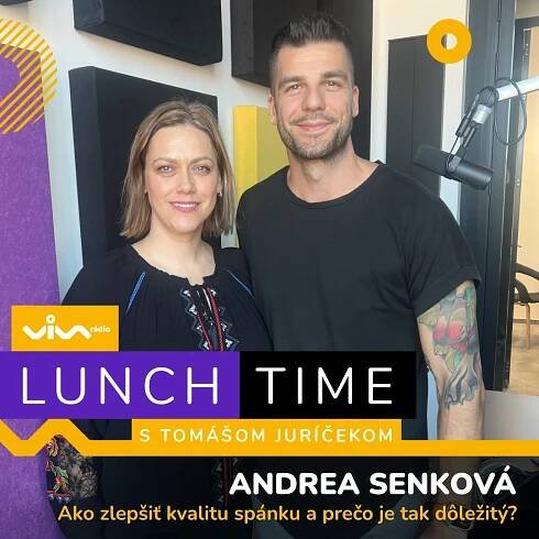 Andrea Senková zo spoločnosti Dormeo / Lunchtime s Tomášom Juríčekom
