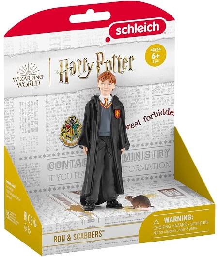 Schleich 42634 Ron Weasley a krysa Prašivka