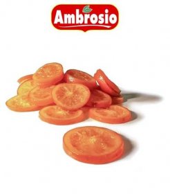 Ambrosio kandované pomeranče plátky/kolečka 5 kg