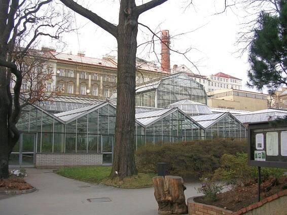 Botanická zahrada Univerzity Karlovy v Praze, Přírodovědecké fakulty - Praha - České dědictví UNESCO
