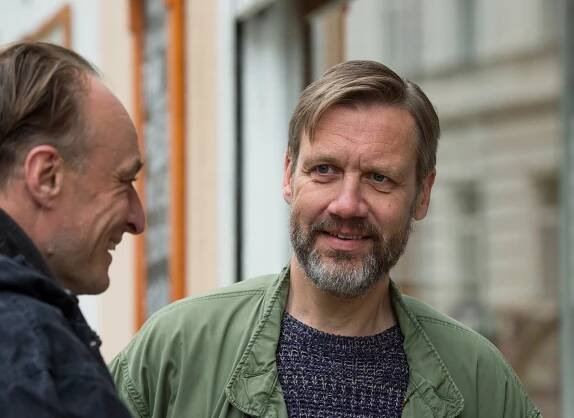 Případ dvou sester - Z filmu - Karel Dobrý, David Matásek