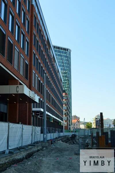 Yes In My Bratislava | Construction update: Twin City Tower, 18.9.2018