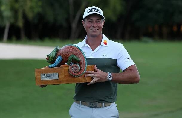 Golfista Hovland obhájil vítězství na turnaji PGA Tour v Mexiku