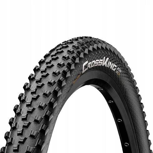 Plášť na kolo MTB Continental Cross King 27.5x2.2 černá drátová 740 g