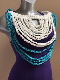 Braided Breeze Necklace + Belt: Free Crochet Pattern - Creations By Courtney