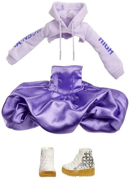 Rainbow High Sparkle & Shine panenka Violet