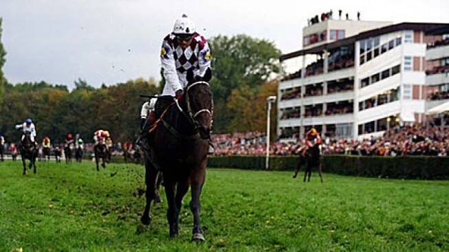 Josef Váňa na Velké pardubické | foto:  Dostihové závodiště Pardubice