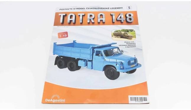 Tatra 148 1:10 - časopis #5 se stavebnicí DeAgostini - Automodels.cz