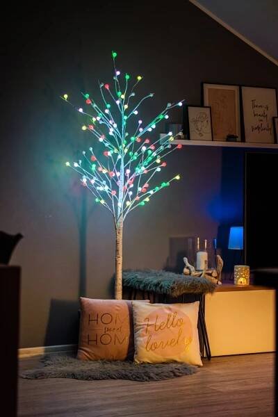 Immax NEO LITE Smart vánoční LED strom, venkovní,180cm,RGB+CW,WiFi,TUYA - II. jakost (16)