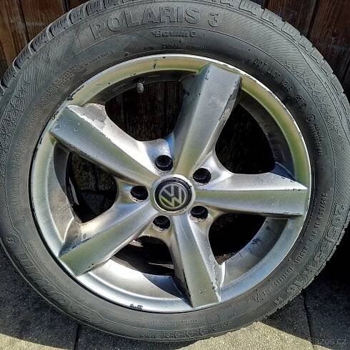 Alu kola 5x112 s pneu205 /55/16 zimní - Žďár nad Sázavou