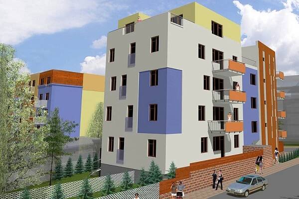 Developersky projekt Bytový a obchodní komplex Hostivař 2
