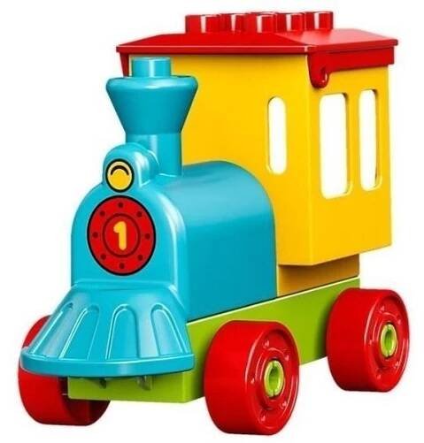 LEGO DUPLO 10847 Vláček s čísly - Poškozený obal  2