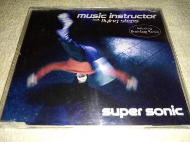 CD maxi singl Music Instructor Feat. Flying Steps-Super Sonic/electro/