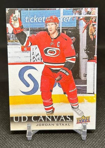 Jordan Staal UD Canvas - Hokejové karty