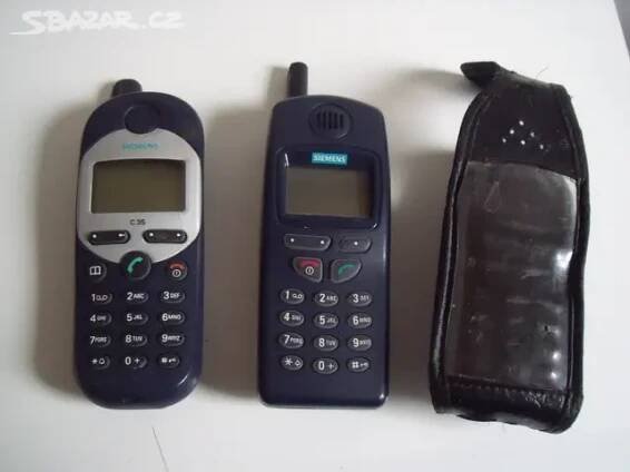 SIEMENS C35I + SIEMENS C25 + pouzdro