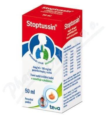 Stoptussin 4mg/ml+100mg/ml por.gtt.sol.1x50ml+pip
