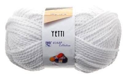 příze Yetti 57076 bílá