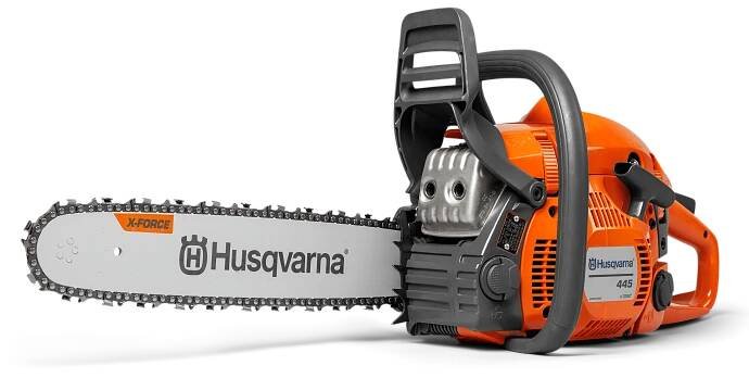 Benzínová řetězová pila HUSQVARNA 445 II - Renata Rumpová