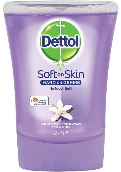Dettol Tekuté mýdlo náhradní náplň Vanilkový květ 250 ml od 69 Kč
