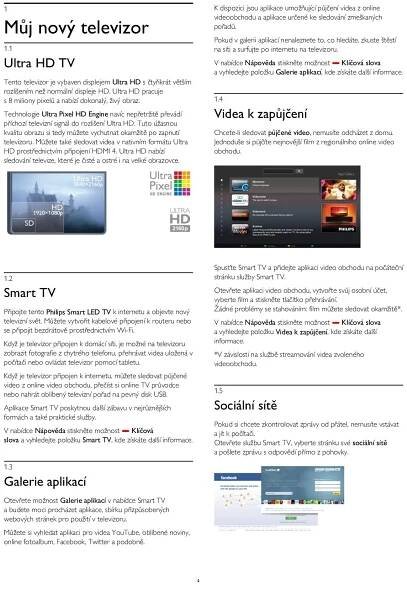 Uživatelská příručka Philips 40PUS6809/12 - Zbozi.cz