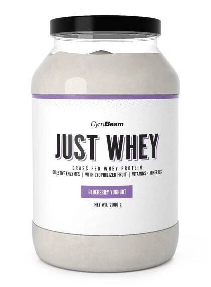 GymBeam Protein Just Whey 2000 g, blueberry yoghurt