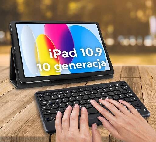 BLUETOOTH KLÁVESNICE pro APPLE IPAD 10.9" 2022 GEN 10 A2757 A2777 A2696 za 454.00CZK - Allegro