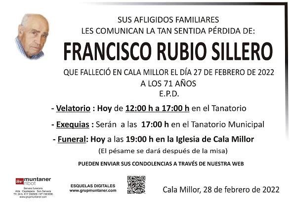 Francisco Rubio Sillero