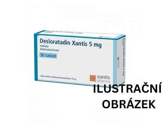 DESLORATADIN XANTIS 5MG neobalené tablety 30