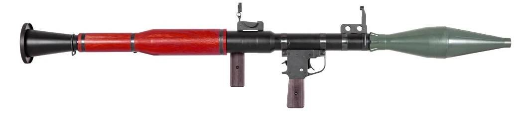 Airsoftová zbraň granátometa RPG-7 - verze z pravého dřeva – airsoft, ASG, military