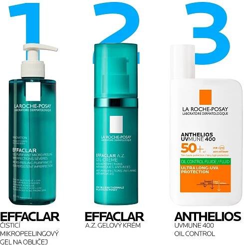 La Roche-Posay Effaclar A.Z Gelový krém proti nedokonalostem a stopách stárnutí 40 ml