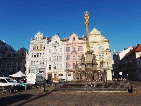 Plzeň známá neznámá: Mariánský sloup na náměstí Republiky