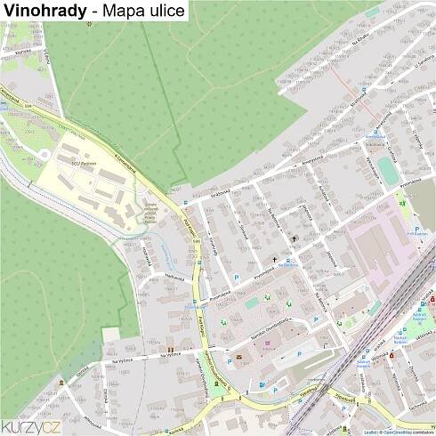 Vinohrady - mapy | Kurzy.cz