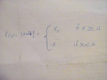 How do you write f(x)=x-28 as a piecewise function?  Socratic