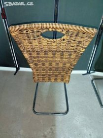 Prodám 4 x hezké bytelné pletené židle - Karlovy Vary - Sbazar.cz