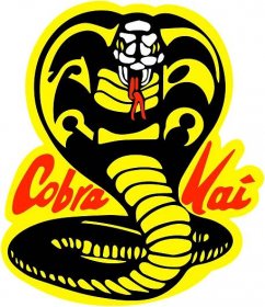 Cobra Kai Pillows - Cobra Kai (Logo) all products Throw Pillow RB1006