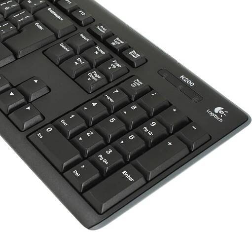 Logitech Media Keyboard K200 CZ