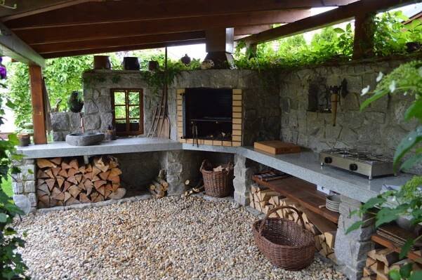 Jak jsme stavěli venkovní kuchyň | Svět pod střechou - Vintage a provence dekorace do bytu