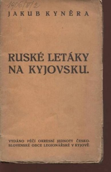 Ruské letáky na Kyjovsku (levicová literatura) - Knihy